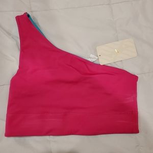 Harlow One Shoulder Reversible Sports Bra
